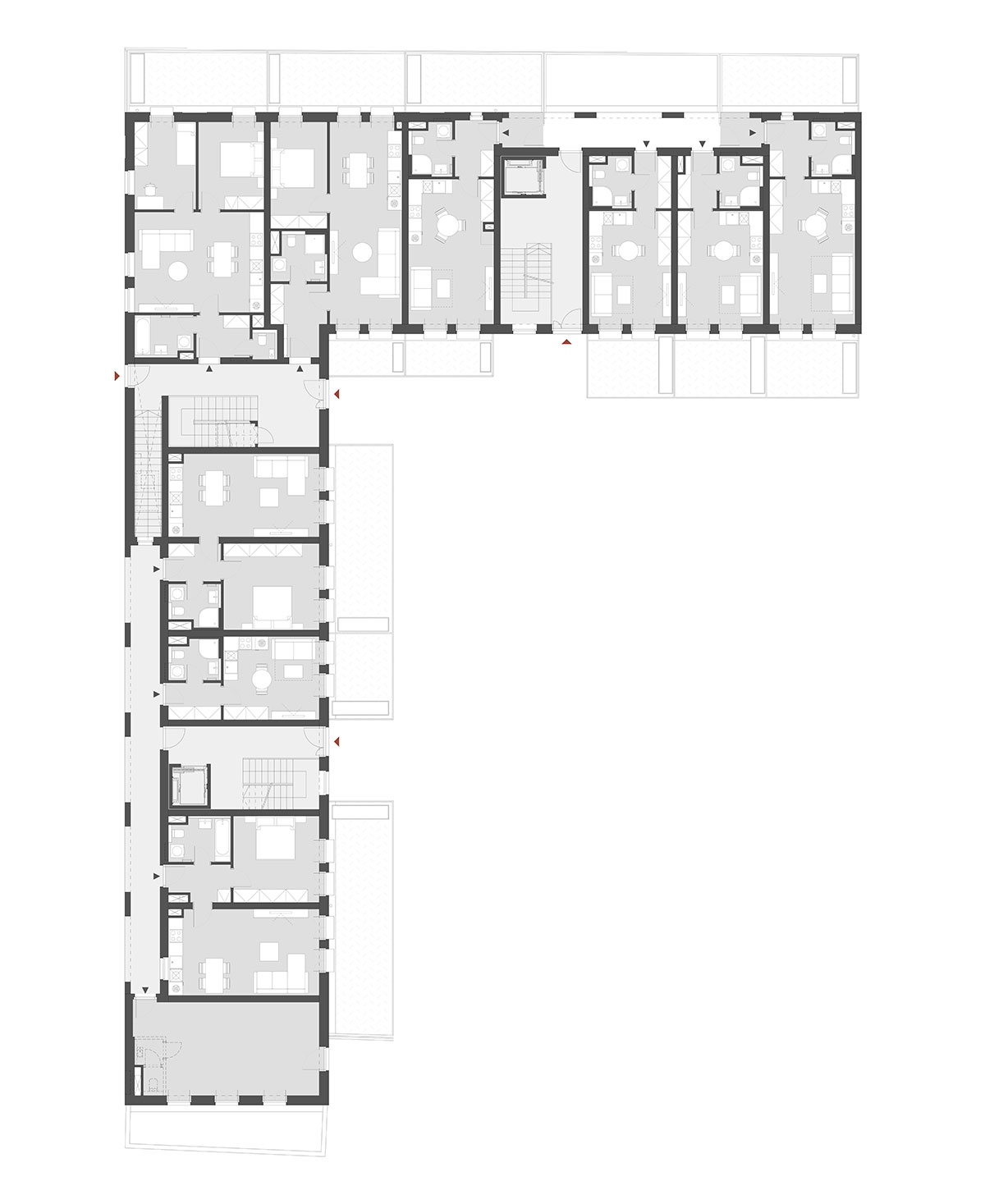 Půdorys C3-5 — 1. NP