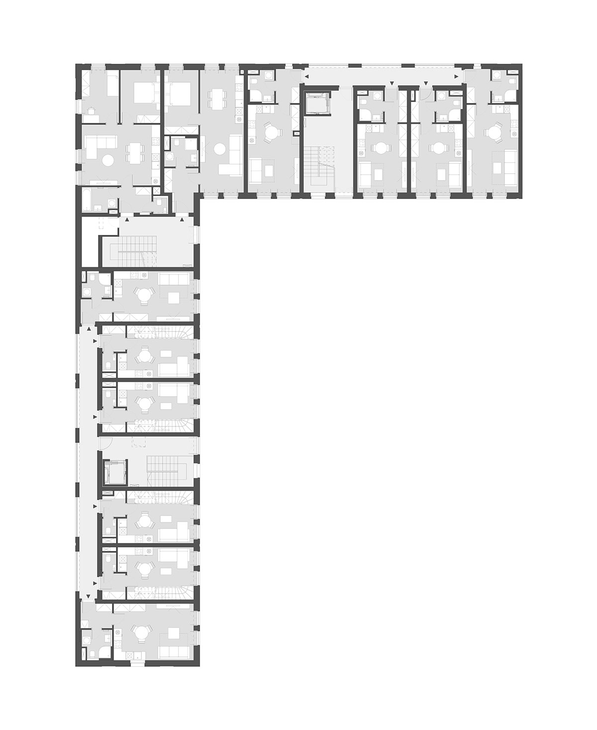 Půdorys C3-5 — 2. NP