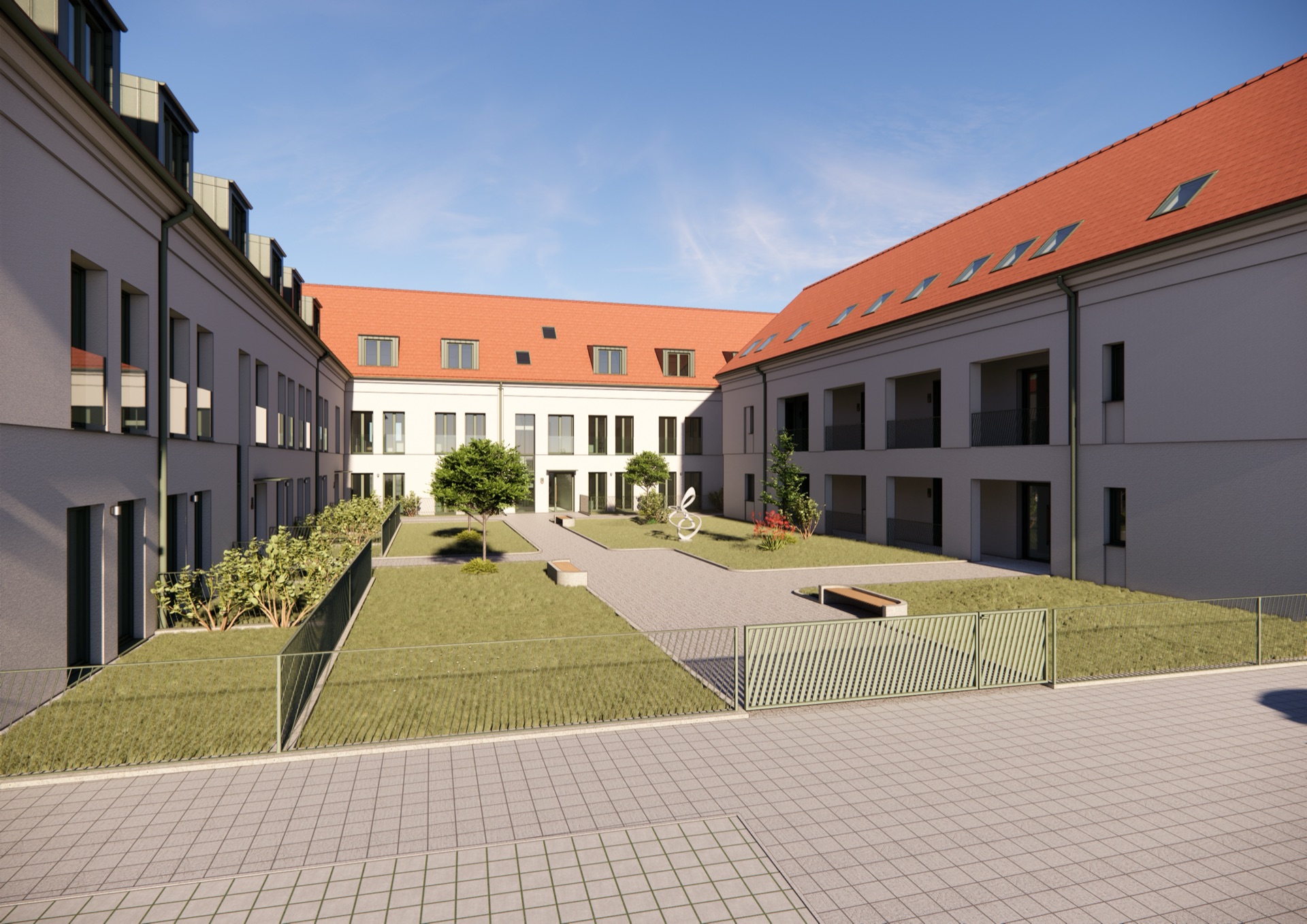 Rezidence Nábřeží - vize projektu