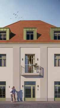 Rezidence Nábřeží - vizualizace